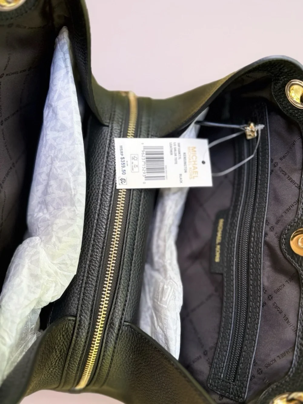 Michael Kors Black Kensington tote